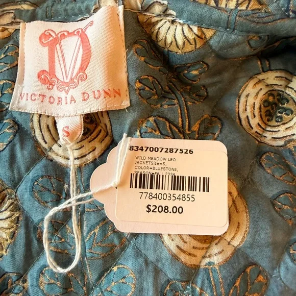 NWT Victoria Dunn quilted jacket - Picture 6 of 6